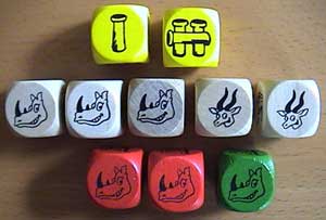Contenu du jeu Bongo