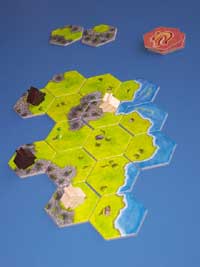 Contenu du jeu Fjorde