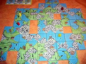 Contenu du jeu Carcassonne - Neues Land