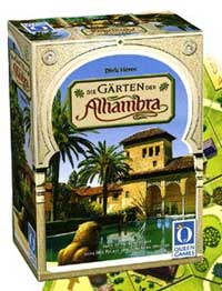 Boîte du jeu Die Gârten des Alhambra
